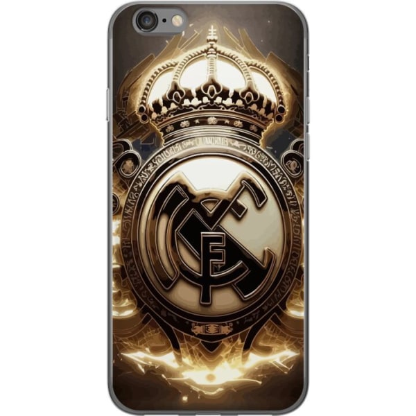 Apple iPhone 6s Läpinäkyvä kuori Real Madrid