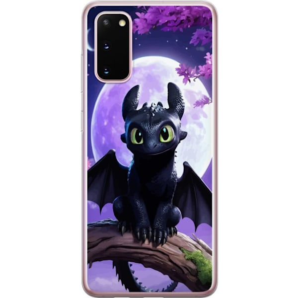 Samsung Galaxy S20 Genomskinligt Skal Draktränaren How to Train Your Dragon