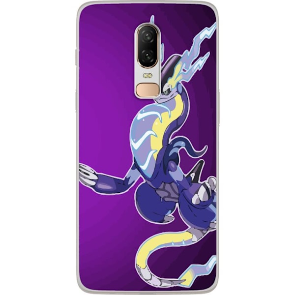 OnePlus 6 Gjennomsiktig deksel Pokémon: Violet