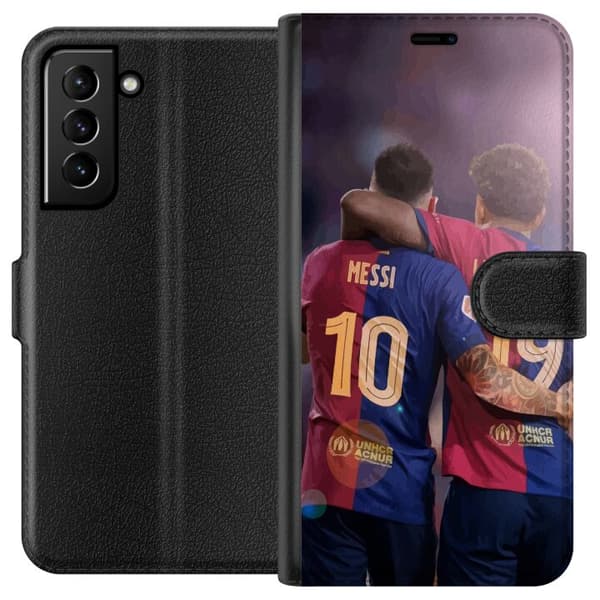 Kompatibel Tegnebogsetui til Samsung Galaxy S21+ 5G Lamine Yamal Messi