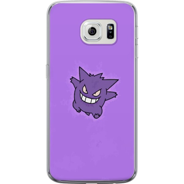 Samsung Galaxy S6 edge Genomskinligt Skal Gengar (Pokémon)