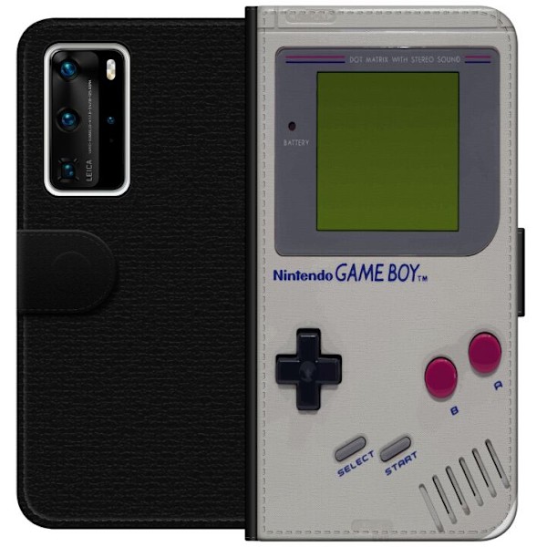 Huawei P40 Pro Lompakkokotelo Game Boy