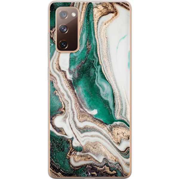 Samsung Galaxy S20 FE Läpinäkyvä kuori Vihreä