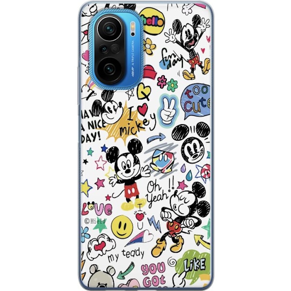 Xiaomi Poco F3 Gennemsigtig cover Mickey Mouse