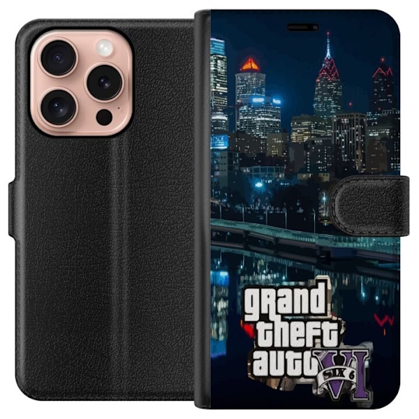 Apple iPhone 16 Pro Tegnebogsetui Grand Theft Auto 6