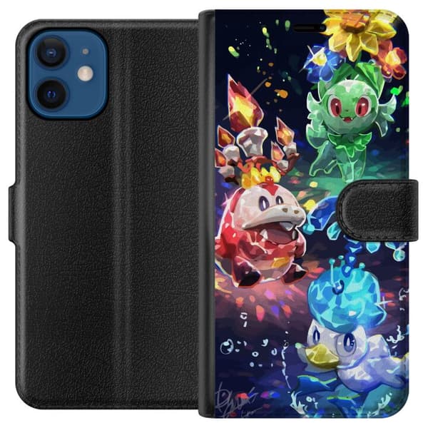 Kompatibelt Plånboksfodral till Apple iPhone 12 mini Pokémon