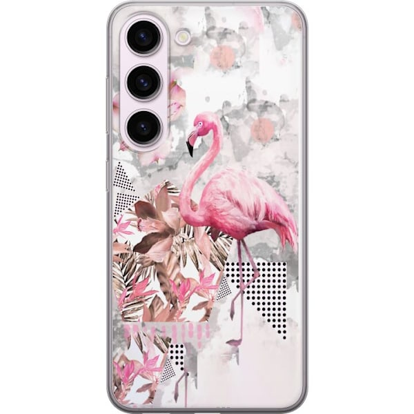 Samsung Galaxy S23 Deksel / Mobildeksel - Flamingo