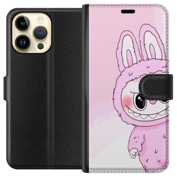 Apple iPhone 14 Pro Max Plånboksfodral Labubu Bunny Series