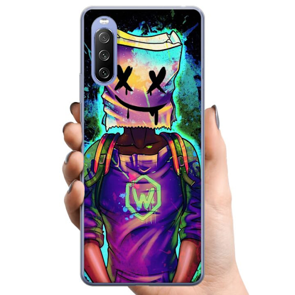 Sony Xperia 10 III TPU Mobildeksel Fortnite Marshmello
