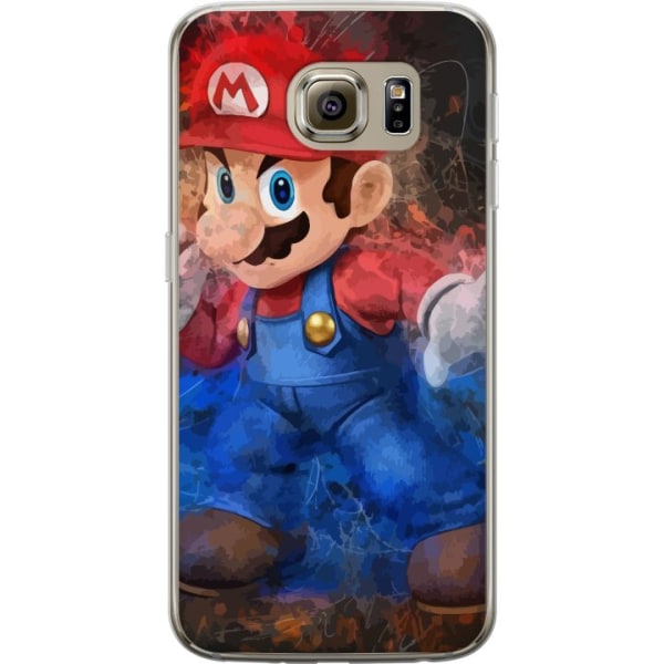 Samsung Galaxy S6 Gennemsigtig cover Super Mario Bros