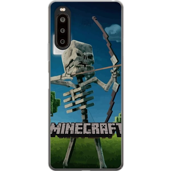 Sony Xperia 10 II Läpinäkyvä kuori A Minecraft Movie