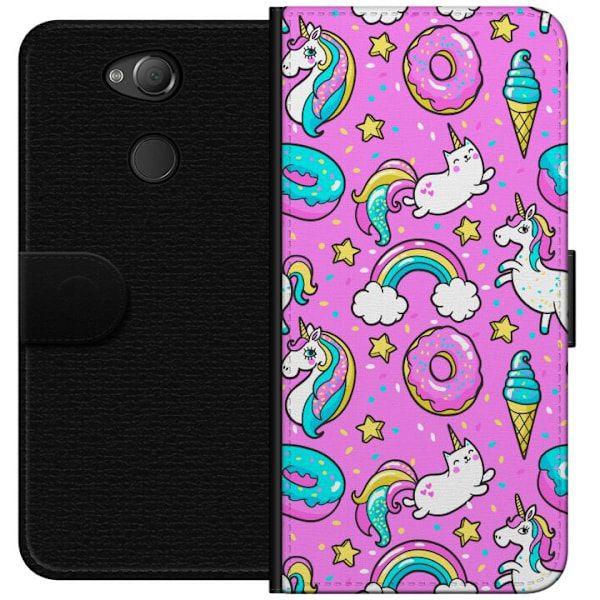Sony Xperia XA2 Tegnebogsetui Enicorner