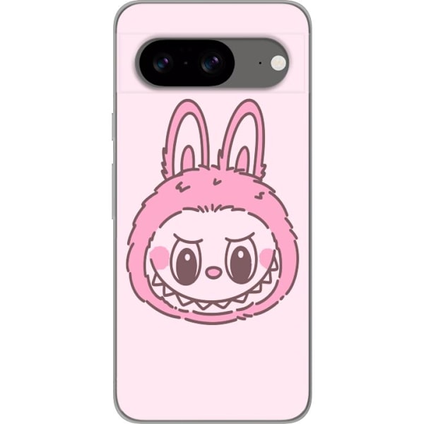 Google Pixel 8 Läpinäkyvä kuori Labubu Eläinradan Bunny-versio