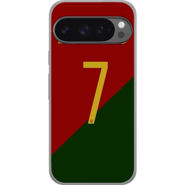 Google Pixel 9 Pro XL Gennemsigtig cover Ronaldo