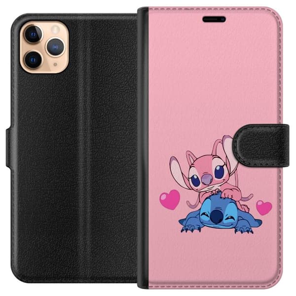 Kompatibel Tegnebogsetui til Apple iPhone 11 Pro Max Valentins Dag Stitch