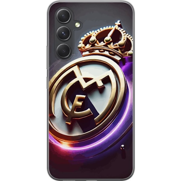 Samsung Galaxy A55 Gennemsigtig cover Real Madrid CF