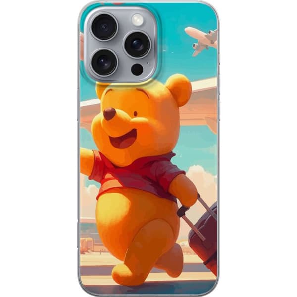 Kompatibelt Mobildeksel til Apple iPhone 16 Pro Max Nalle Puh Reiser