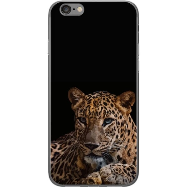 Apple iPhone 6s Gennemsigtig cover Leopard