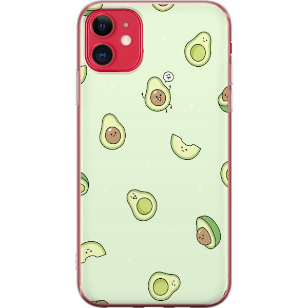 Kompatibelt Mobildeksel til Apple iPhone 11 Glad Avokado