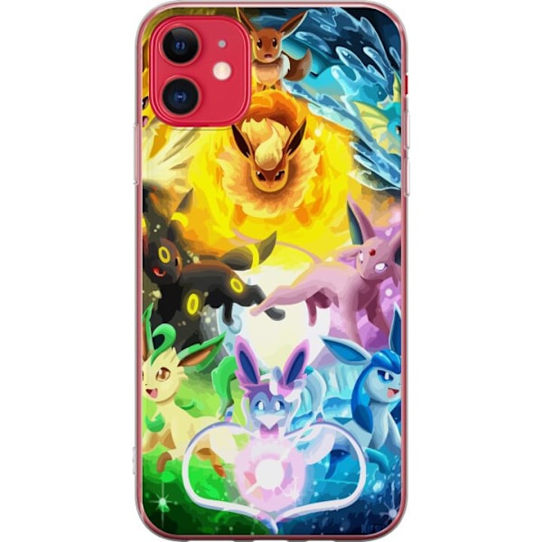 Apple iPhone 11 Gennemsigtig cover Pokemon