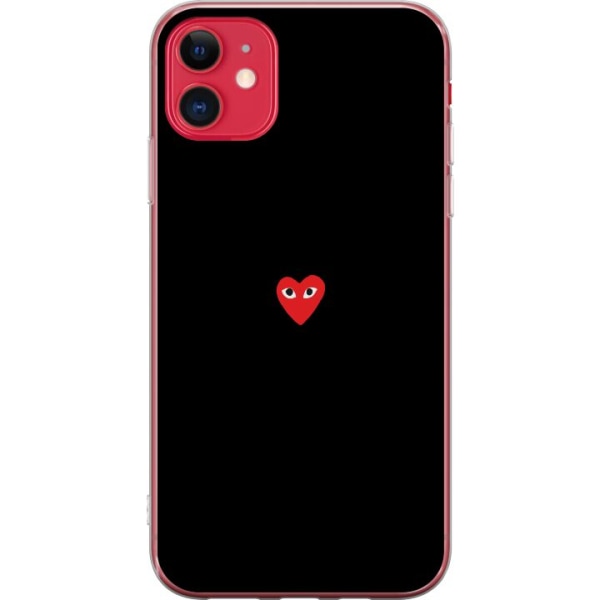 Apple iPhone 11 Cover / Mobilcover - Hjerte
