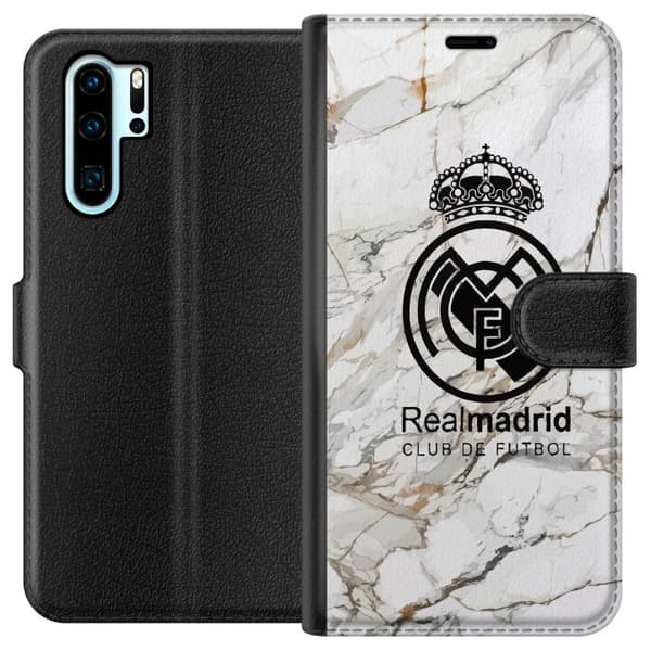 Kompatibelt Lommeboketui til Huawei P30 Pro Real Madrid