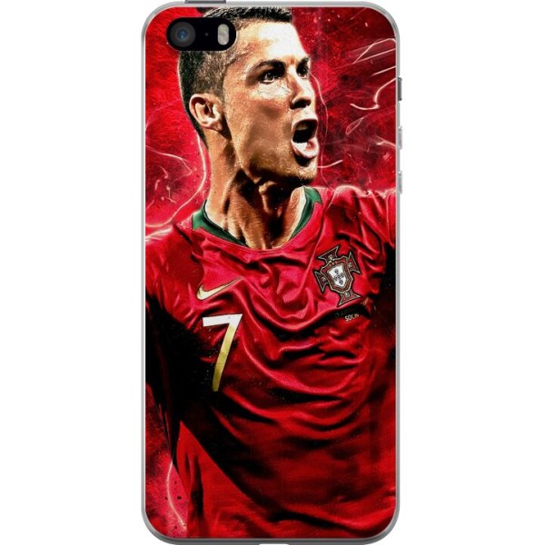 Apple iPhone SE (2016) Gennemsigtig cover Cristiano Ronaldo