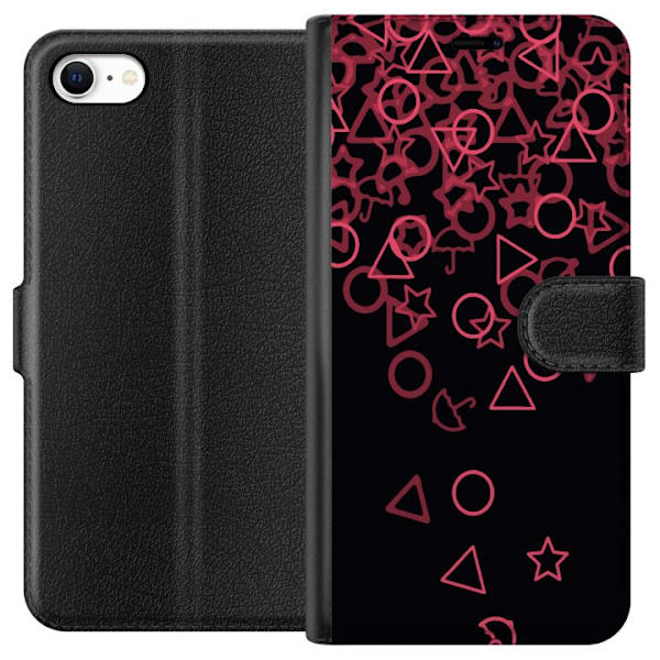 Apple iPhone 6s Plånboksfodral Squid Game Ikoner Serie Design Populärt TV Spel Ikoner Grafiskt Motiv Asiatisk Trend Dramaserie