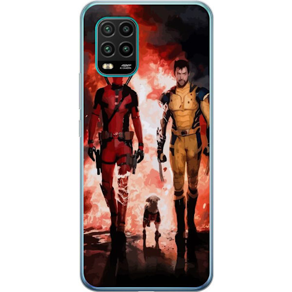 Xiaomi Mi 10 Lite 5G Gennemsigtig cover Wolverine Deadpool