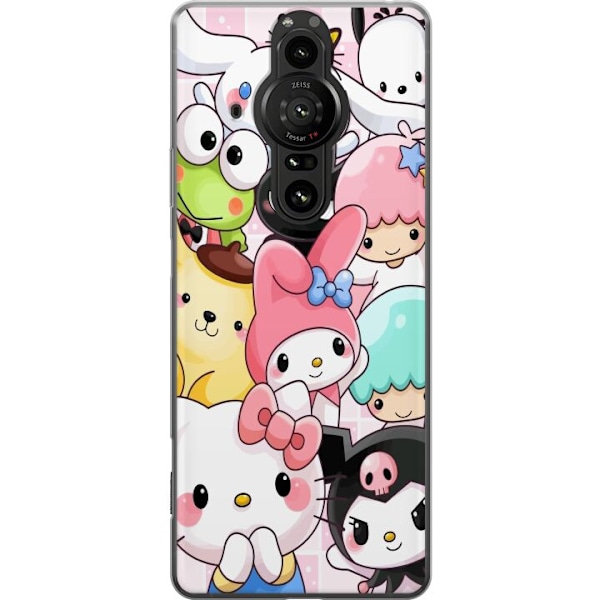 Sony Xperia Pro-I Genomskinligt Skal Kawaii Sanrio Crew