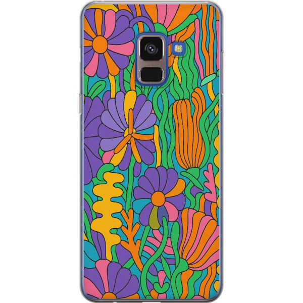 Samsung Galaxy A8 (2018) Gjennomsiktig deksel Color Pop