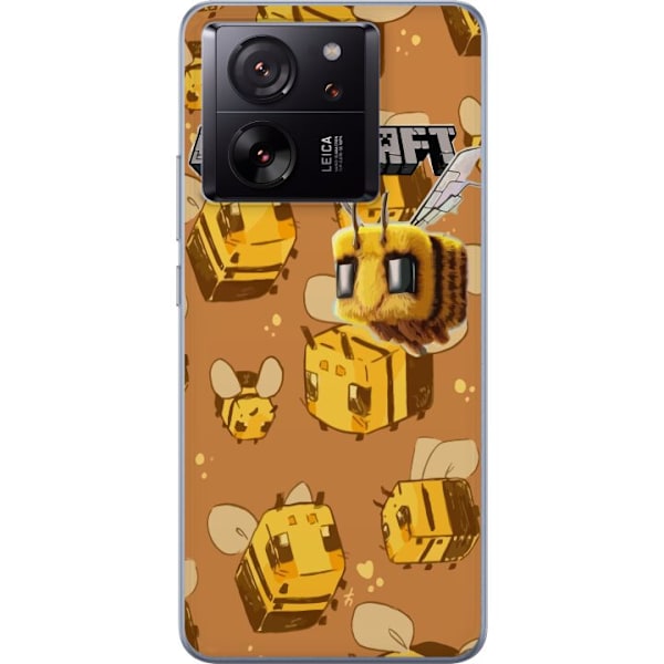 Xiaomi 13T Pro Läpinäkyvä kuori Minecraft Bi