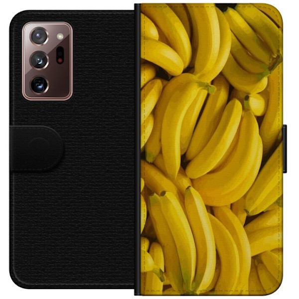 Samsung Galaxy Note20 Ultra Plånboksfodral Banana Pattern –