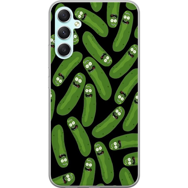 Samsung Galaxy A34 Skal / Mobilskal - Rick and Morty - Pickle Rick