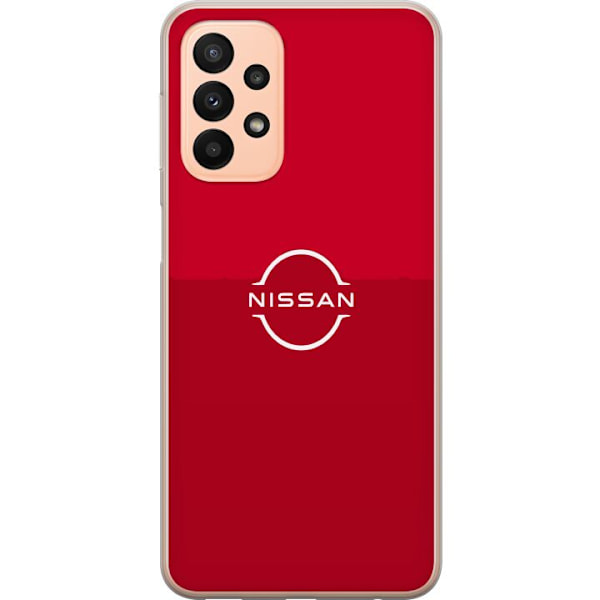 Samsung Galaxy A23 Läpinäkyvä kuori Nissan