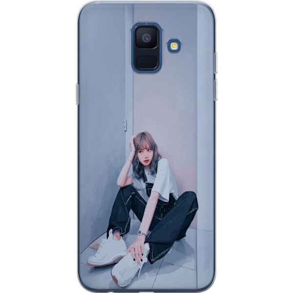 Samsung Galaxy A6 (2018) Läpinäkyvä kuori Lisa from Blackpi