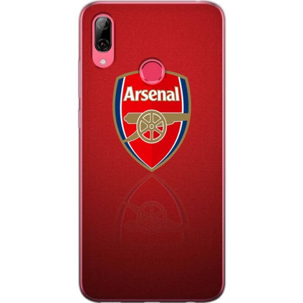 Huawei Y7 (2019) Gennemsigtig cover Arsenal