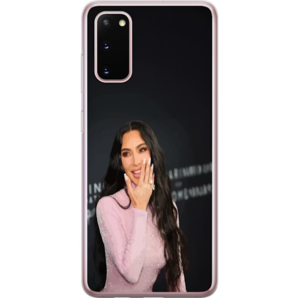 Samsung Galaxy S20 Läpinäkyvä kuori Kim Kardashian – Tren
