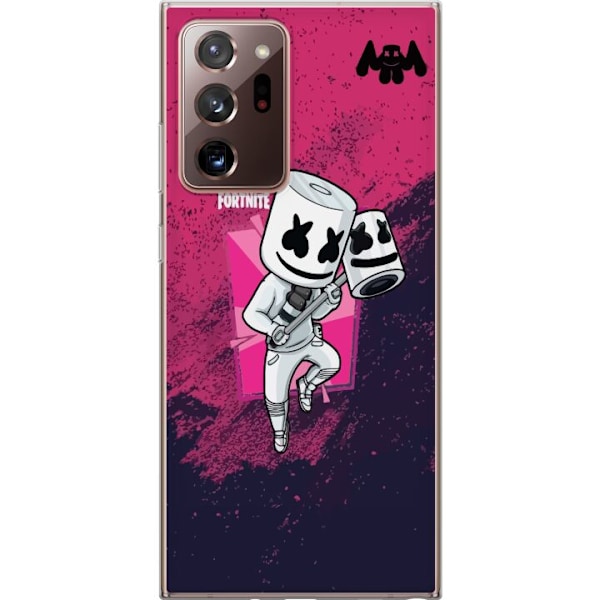 Samsung Galaxy Note20 Ultra Läpinäkyvä kuori Marshmello For