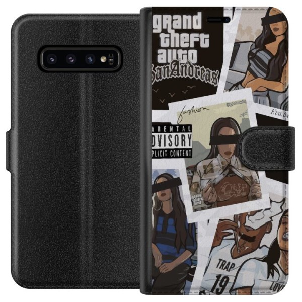 Samsung Galaxy S10 Plånboksfodral GTA