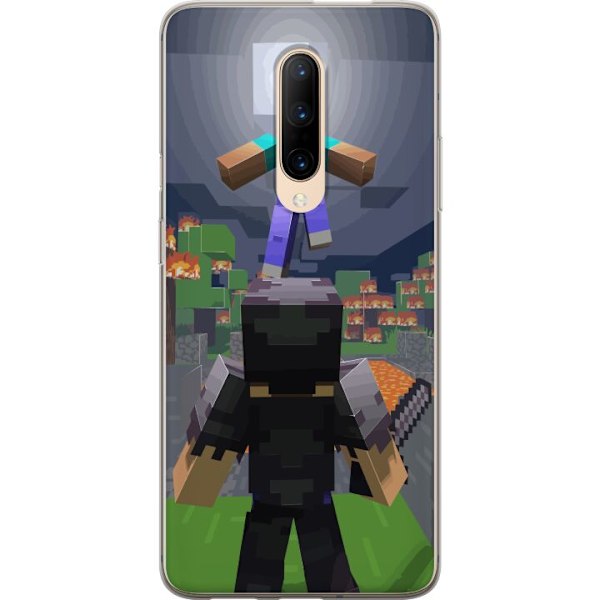 OnePlus 7 Pro Genomskinligt Skal Minecraft