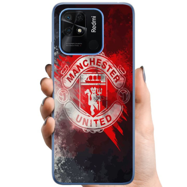 Xiaomi Redmi 10C TPU Mobilskal Manchester United FC
