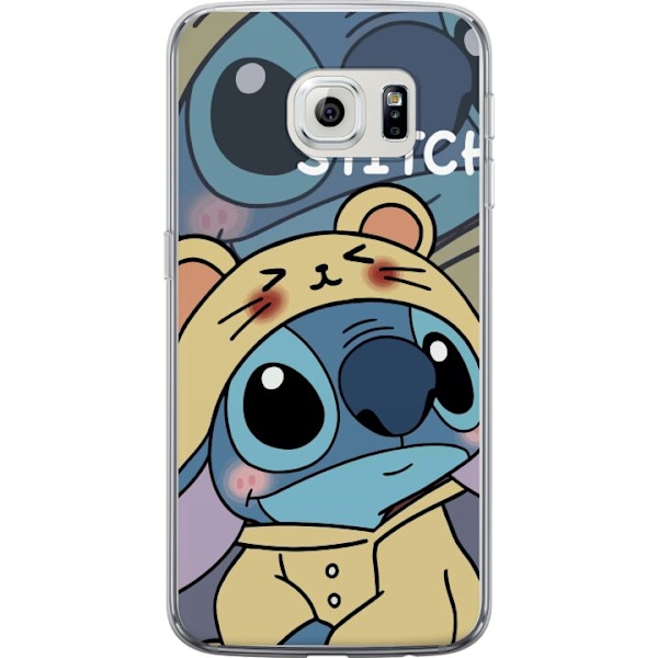Samsung Galaxy S6 edge Genomskinligt Skal Stitch