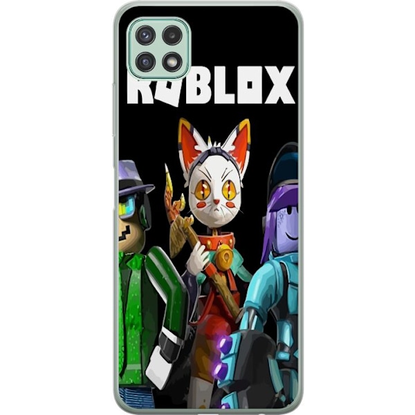 Samsung Galaxy A22 5G Läpinäkyvä kuori Roblox