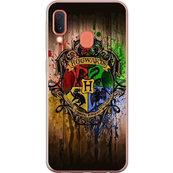 Samsung Galaxy A20e Läpinäkyvä kuori Harry Potter