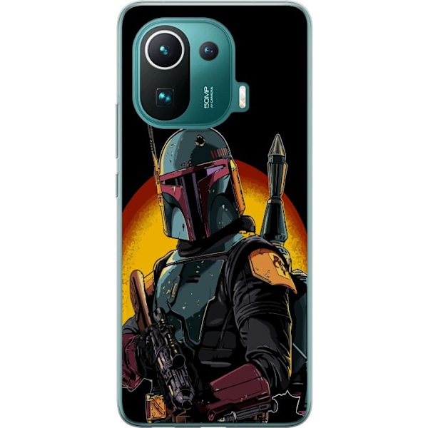 Xiaomi Mi 11 Pro Genomskinligt Skal The Mandalorian