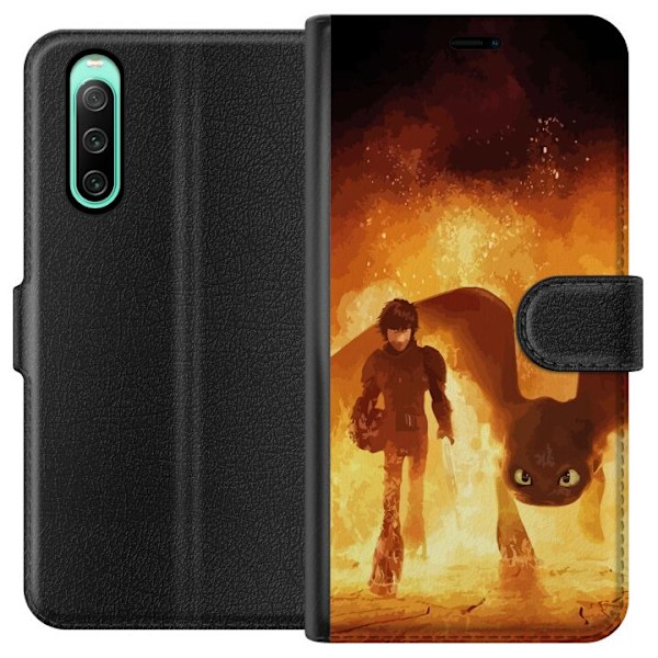 Sony Xperia 10 IV Tegnebogsetui Drage Træner