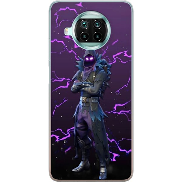 Xiaomi Mi 10T Lite 5G Läpinäkyvä kuori Raven Fortnite Thunder