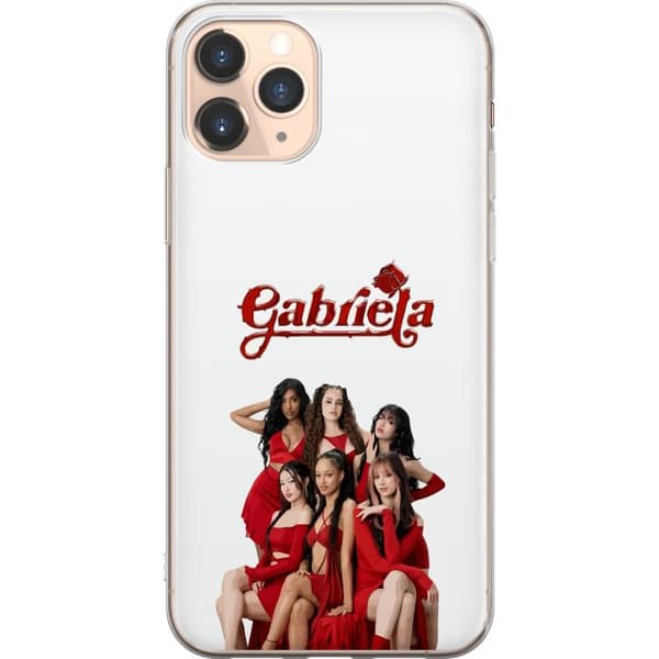 Kompatibelt Mobilskal till Apple iPhone 11 Pro KATSEYE Gabriela röd