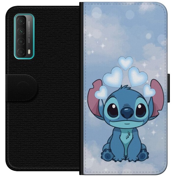 Huawei P smart 2021 Tegnebogsetui Stitch Hoppende Glæde - Sjo